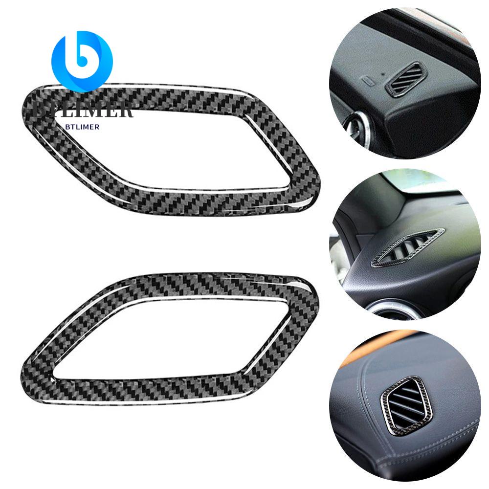 Btlimer Set 2 Vòng Đệm Ống Xả Xe Hơi DIY Dễ Lắp Đặt Trang Trí Nội Thất Cho Benz A CLA GLA Class