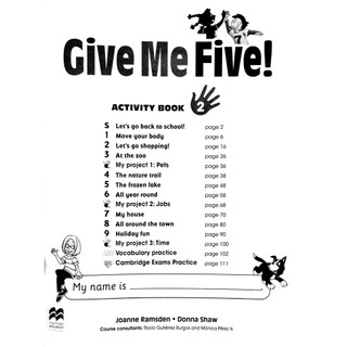 Give Me Five! Level 2 Activity Book With Digital Activity Book