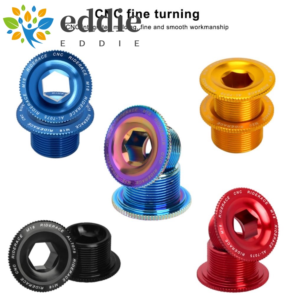 Trục Khuỷu Xe Đạp 26Eddie 18M Bằng Hợp Kim Nhôm Kèm Ốc Vít Cố Định