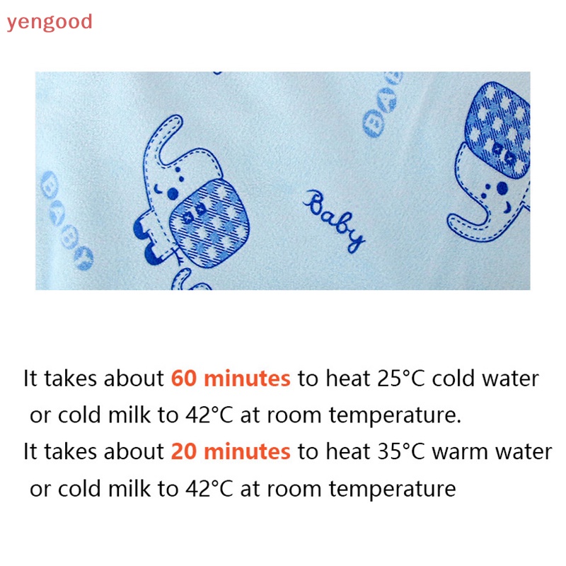 Máy Hâm Nóng Bình Sữa Em Bé USB Cách Nhiệt Không Độc Hại