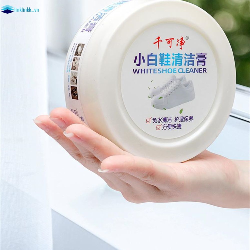 Kem Làm Sạch Giày Nhỏ Màu Trắng Kem Làm Sạch Đa Năng Dụng Cụ Đánh Bóng Giày Bằng Bọt Tạo Tác Làm Sạch Và Bảo Dưỡng Khử Mạnh Các Nhà Sản Xuất Gia Dụng.