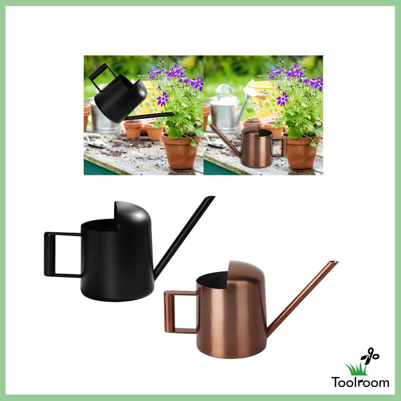 Bình Tưới Cây Bằng Thép Không Gỉ Có Vòi Dài Tiện Dụng