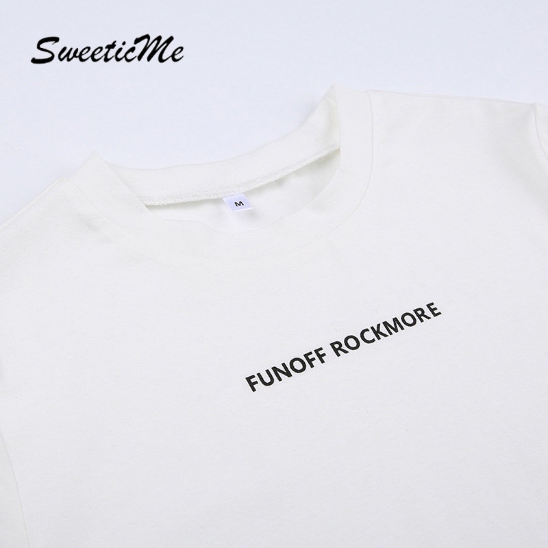 Áo Thun Crop Top Cổ Tròn Tay Ngắn In Họa Tiết Thời Trang Cho Nữ 2023