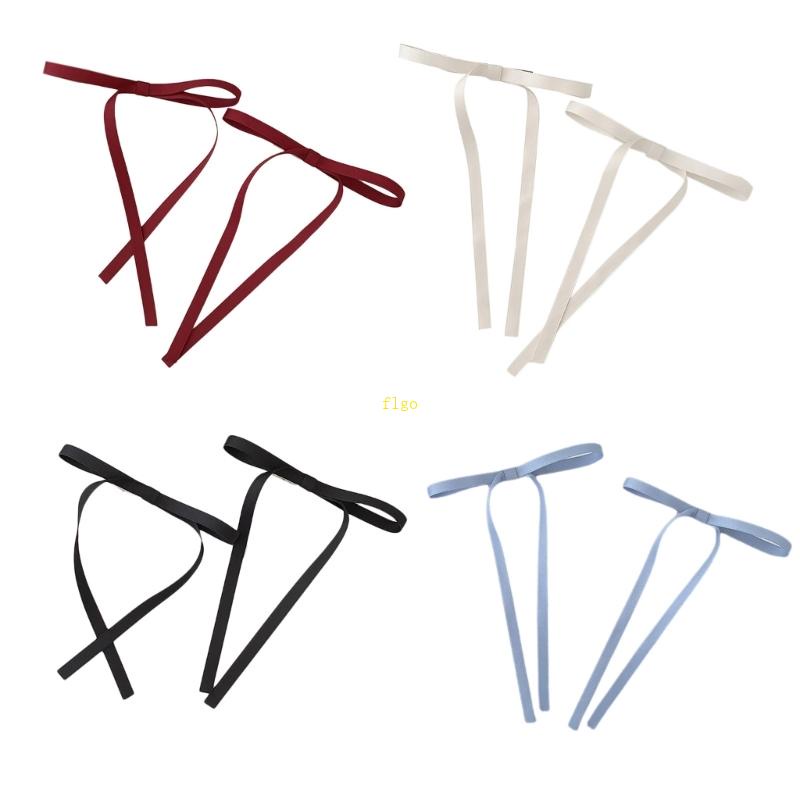 Kẹp Tóc Đính Nơ Ruy Băng Thời Trang Hàn Quốc Cho Nữ