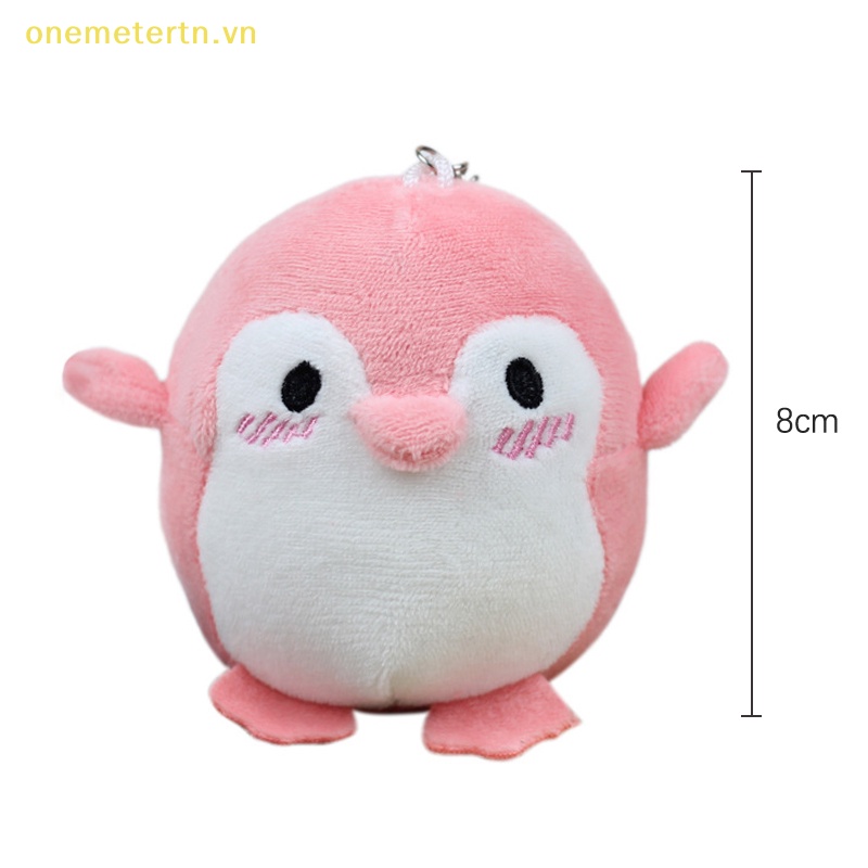 Móc Khóa Hình Chim Cánh Cụt Nhồi Bông Đáng Yêu