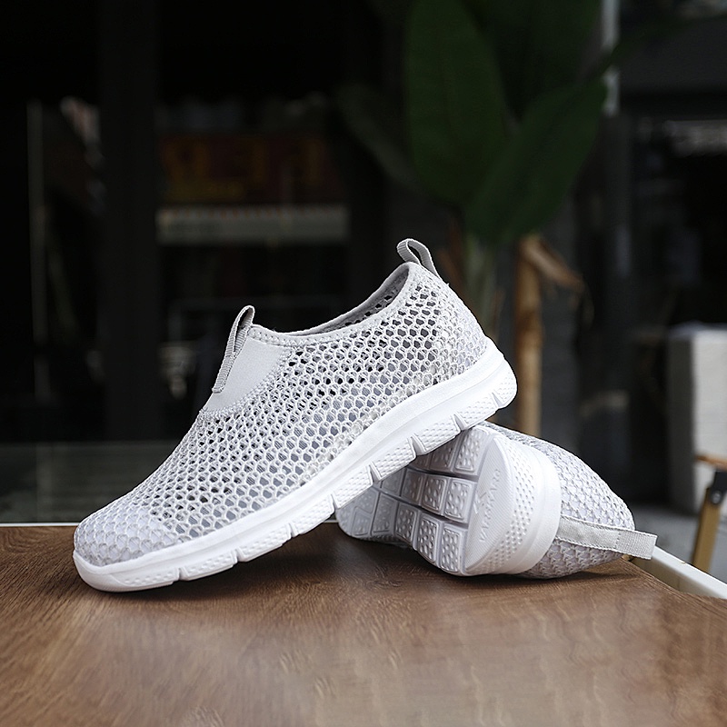 Giày Thể Thao Đế Bằng Thoáng Khí Thời Trang Mùa Hè 2023 Có Size: 35-44