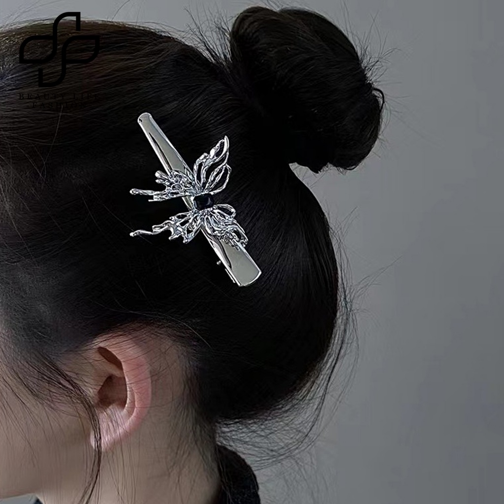 Trâm Cài Tóc Hình Bướm Đính Đá Phong Cách Cổ Điển Cho Nữ