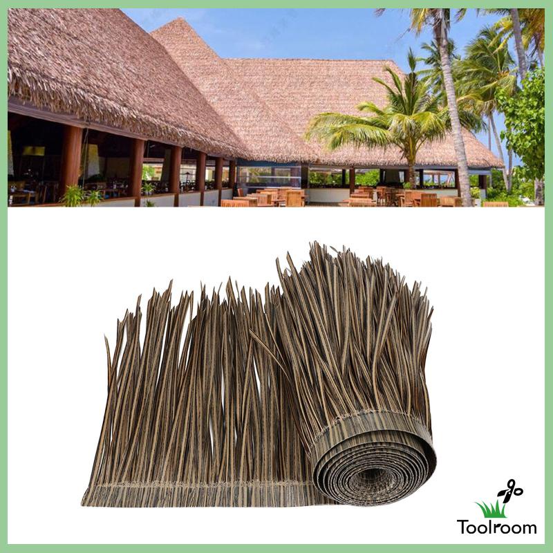 Tấm Rơm Nhân Tạo Gắn Mái Nhà Bền Bỉ Cho Sân Vườn