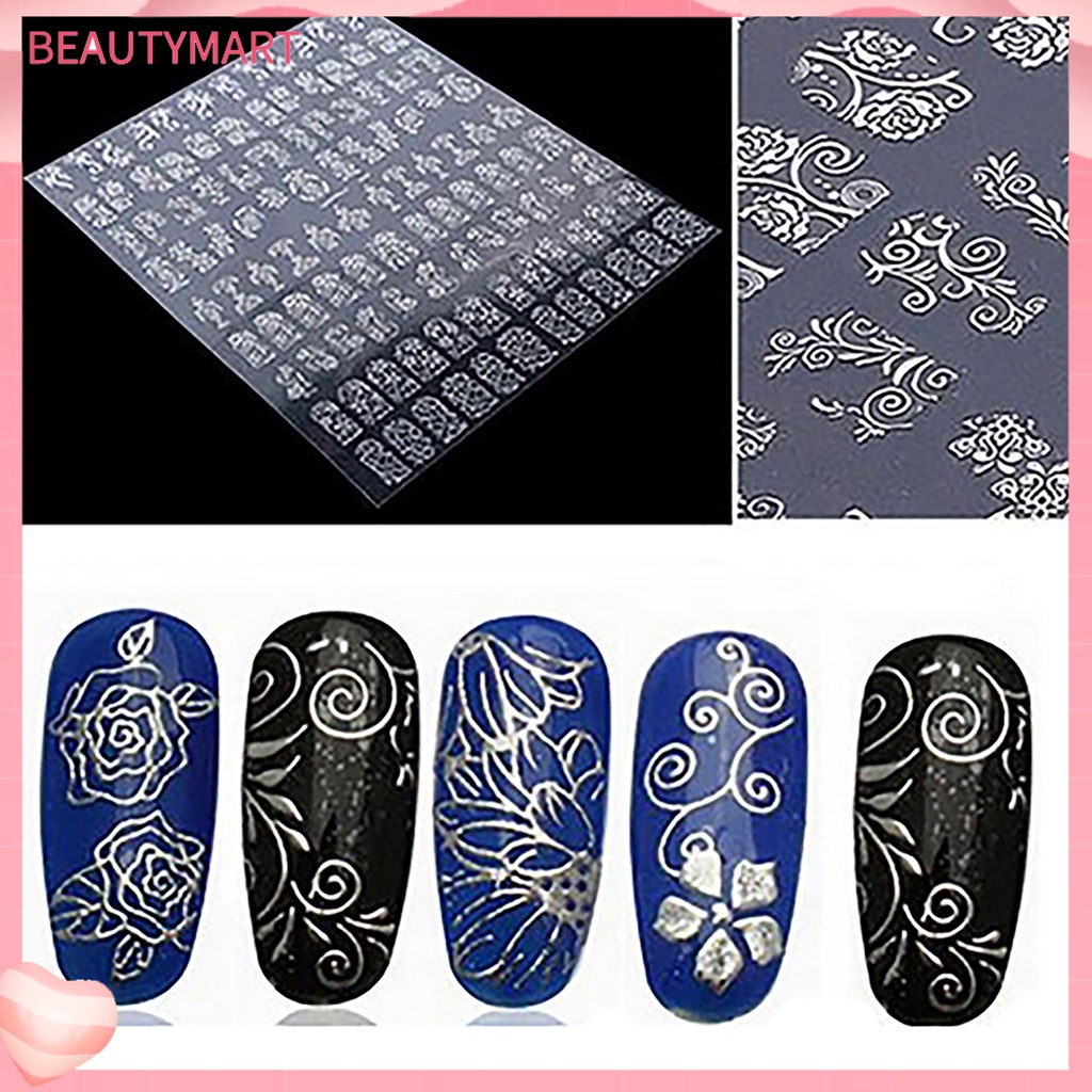 Bộ 12 Miếng Dán Móng Tay Mini Trọng Lượng Nhẹ In Họa Tiết Giáng Sinh