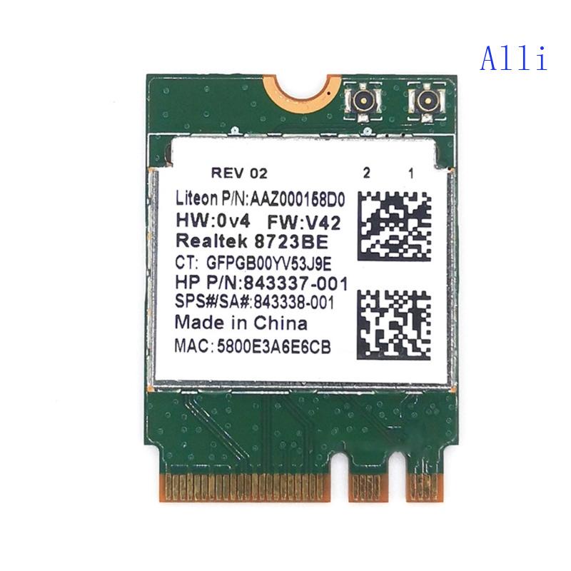Thẻ WiFi Alli RTL8723BE 802 11n 300M Bluetooth Và Phụ Kiện 843338