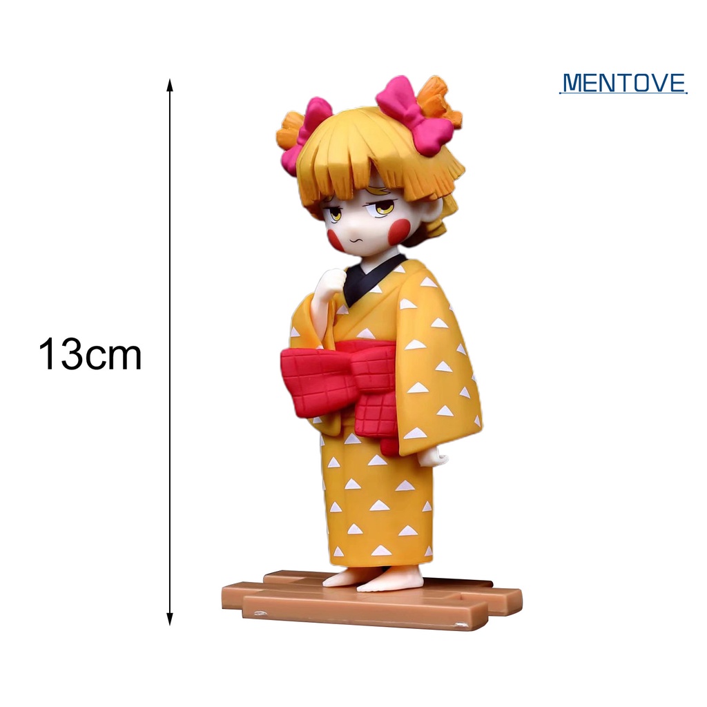 Mô Hình Nhân Vật Tanjiro Agatsuma Zenitsu Hoạt Hình Demon Slayer 13cm