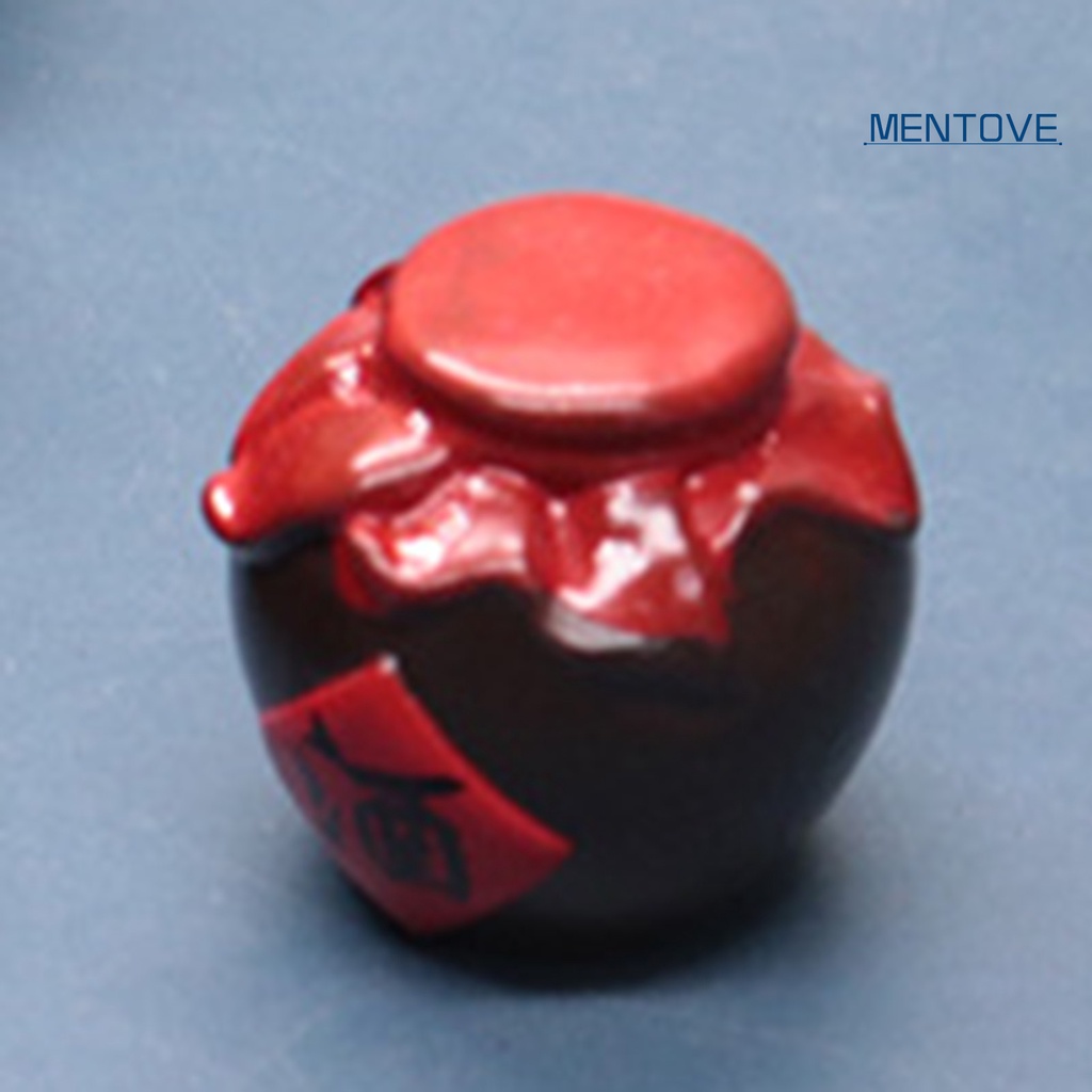 Bộ 2 Bình Rượu Mini Bằng Nhựa Resin Phong Cách Trung Hoa Cổ Điển Dành Cho Nhà Búp Bê