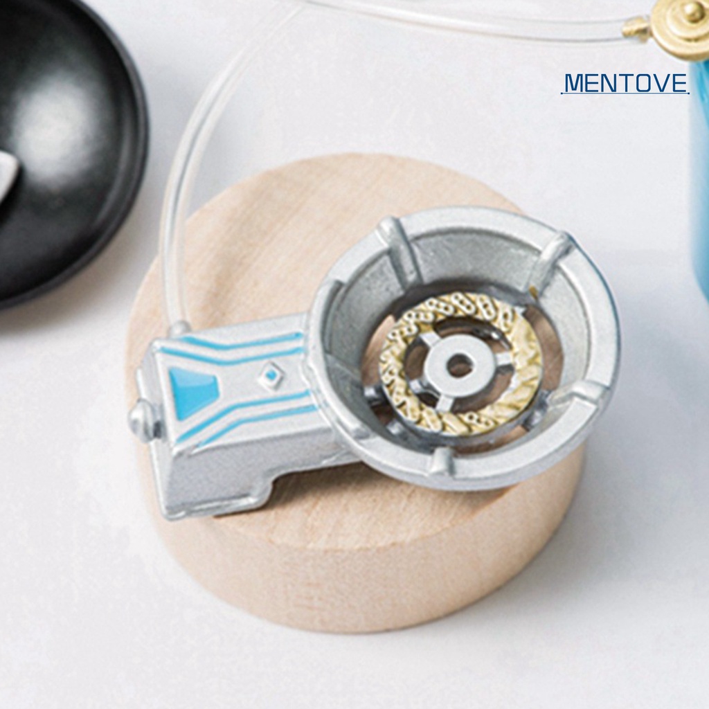 Đồ trang trí Bếp Gas Mini Bằng Hợp Kim Kẽm Tỉ Lệ 1 / 12 Dùng Trang Trí Nhà Búp Bê