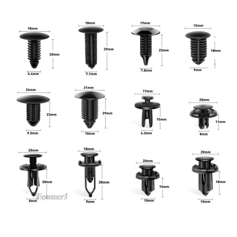 Set 1 / 240 Đinh Tán Phụ Tùng Thay Thế Cho Xe Ô Tô