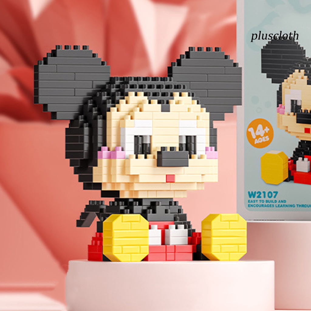 Khối Đồ Chơi Lắp Ráp Mini Hình Động Vật Hoạt Hình Dành Cho Trẻ Em