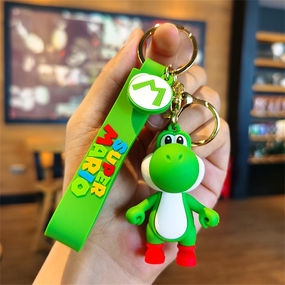 Móc Khóa Hình Búp Bê Mario Dễ Thương