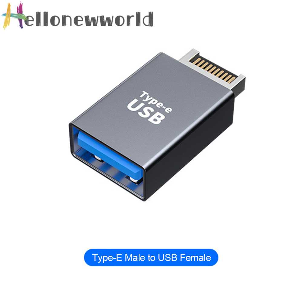 Bo Mạch Chủ Chuyển Đổi Loại E Sang Type C / USB Cho Máy Tính