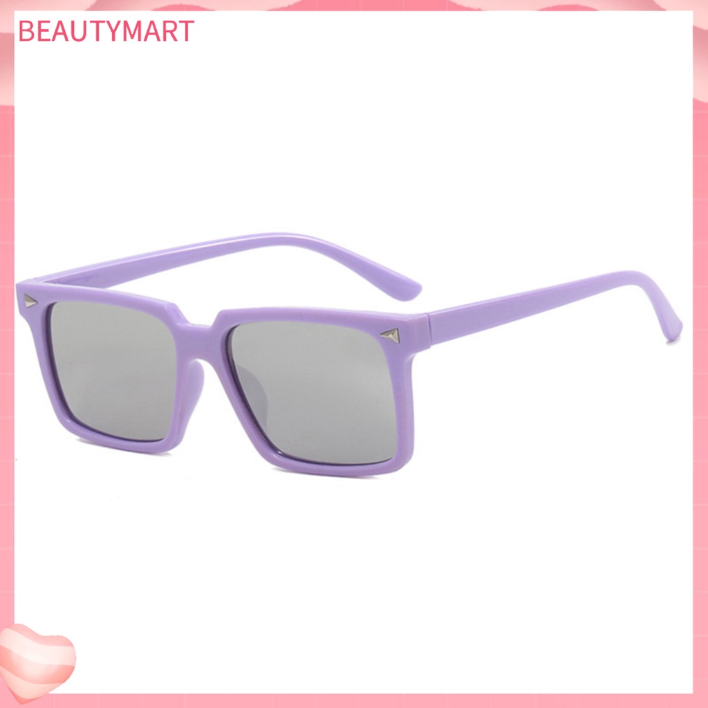 Kính Mát Hình Chữ Nhật Nhỏ Chống Tia UV400 Màu Sắc Thời Trang Unisex