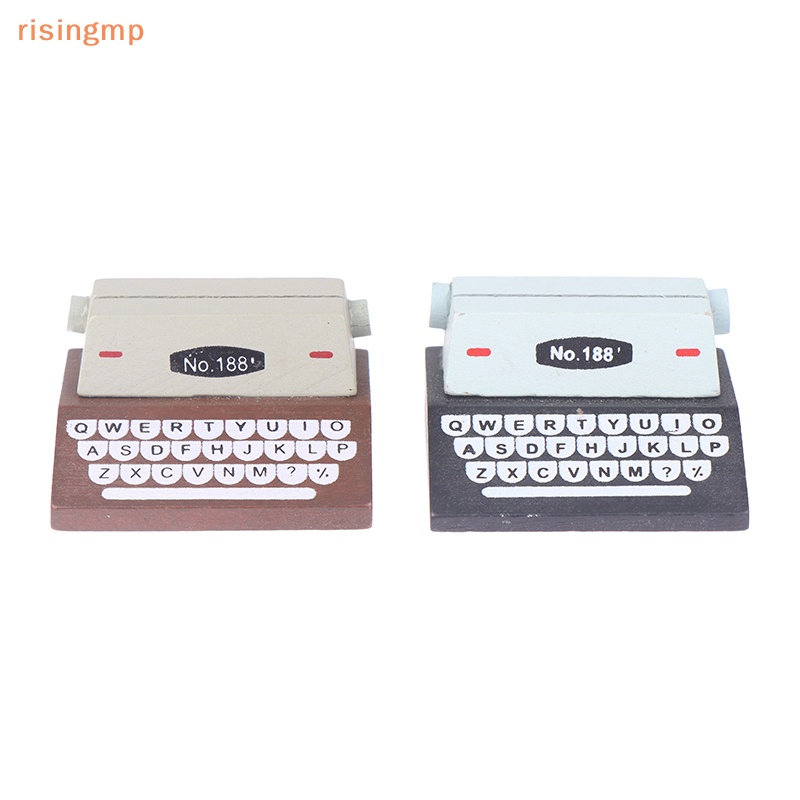 1 Mô Hình Máy Đánh Chữ Tỉ Lệ 1: 12 Trang Trí Nhà Búp Bê