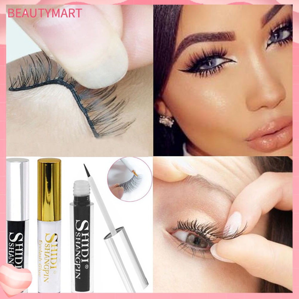 Keo Dán Lông Mi Giả Hai Mí Màu Trắng Đen Dành Cho Nữ