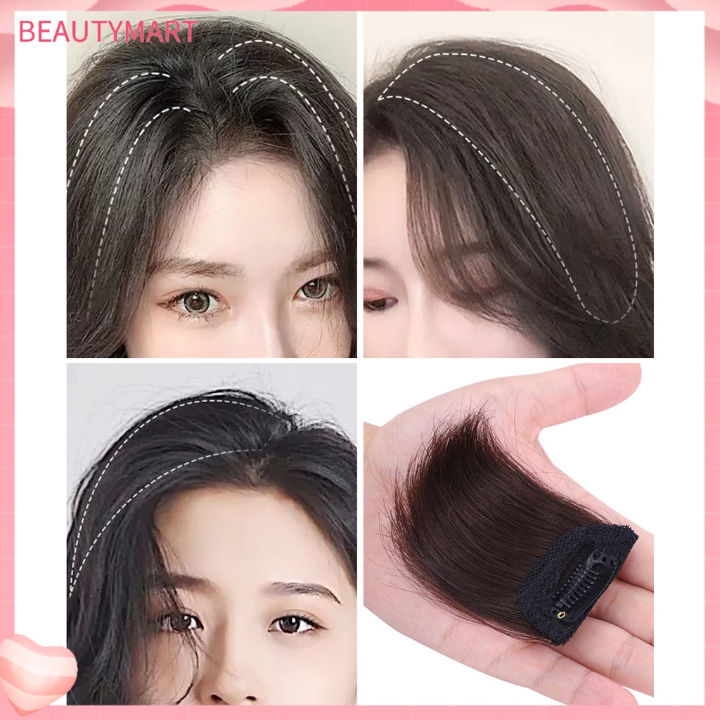 Tóc Giả 10cm Mềm Mại Tự Nhiên Vô Hình Chịu Nhiệt Độ Cao Cho Nữ