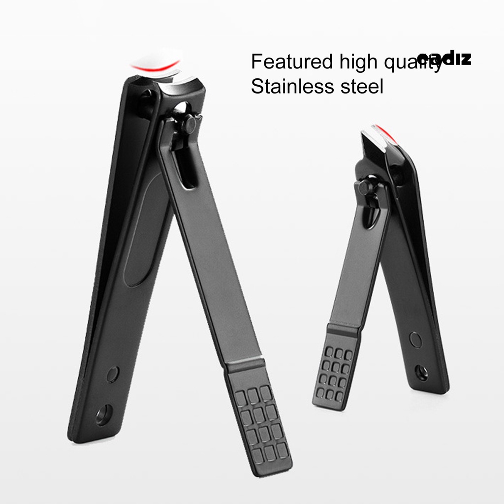 1 Bộ Dụng Cụ Chăm Sóc Móng Tay Móng Chân Không Gỉ Dạng Cong Tiết Kiệm Sức Lao Động Kèm Hộp Đựng Bằng Thép Không Gỉ