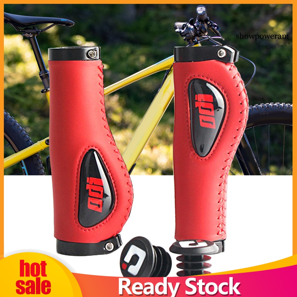 Set 2 Vỏ Bọc Tay Lái Xe Đạp Leo Núi Chất Liệu Giả Da