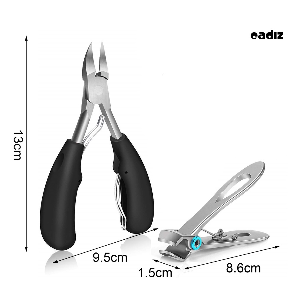 Bộ 6 Dụng Cụ Chăm Sóc Móng Tay Bằng Thép Không Gỉ Tiện Dụng