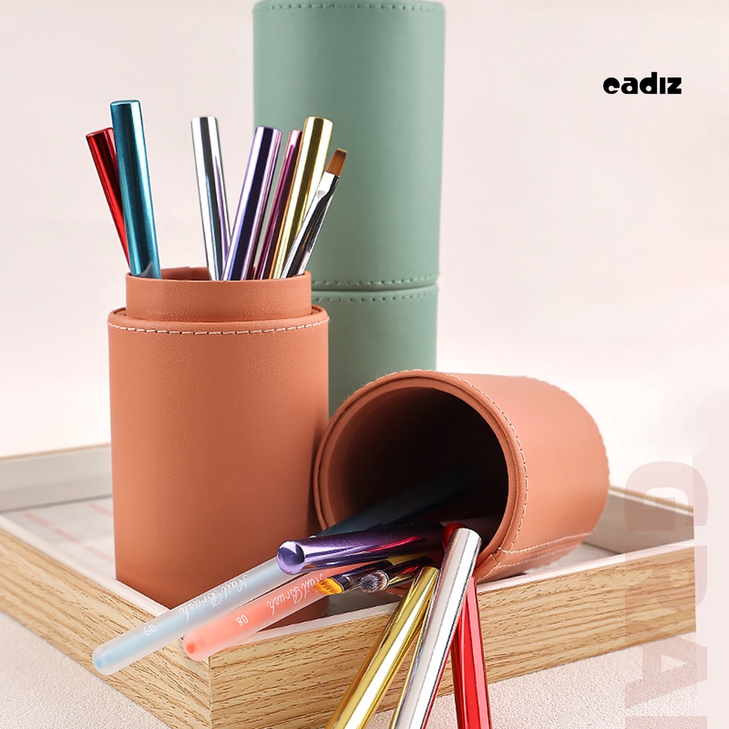 Cọ Trang Trí Móng Tay Lông Mềm Nhiều Màu Sắc Bằng Acrylic Chuyên Dụng Cho Salon