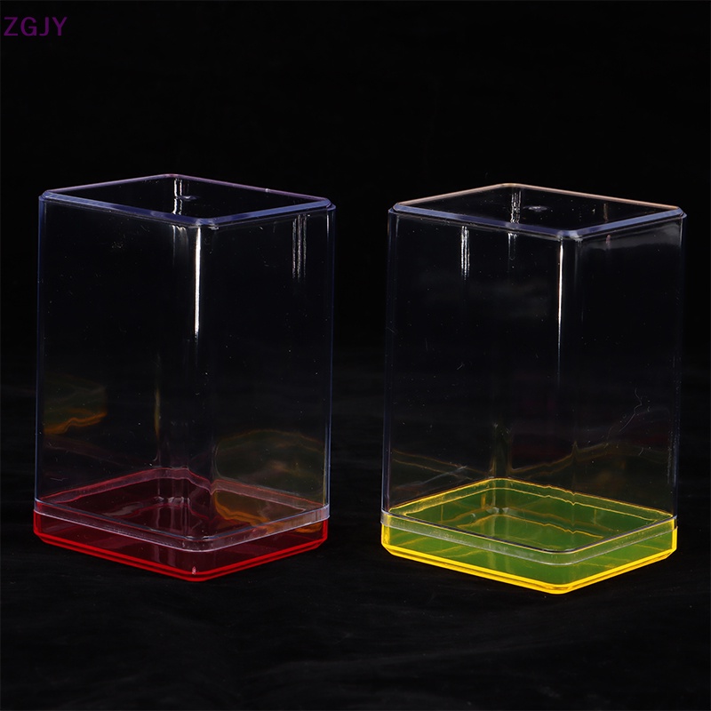 Hộp Vuông Trong Suốt Trưng Bày Mô Hình DIY Cho Bé Mới