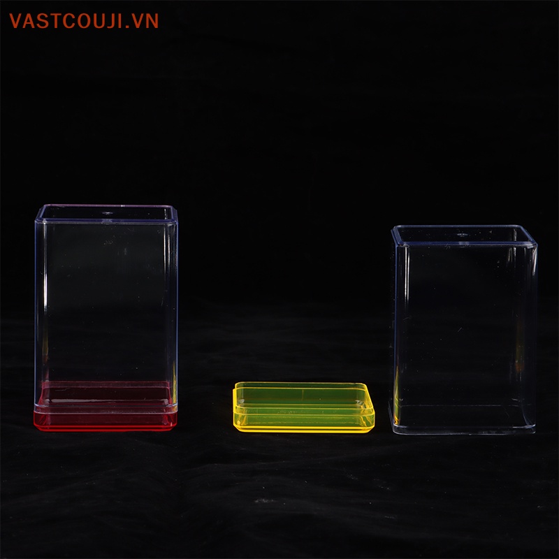 Hộp Đựng Mô Hình VASTJI Hình Vuông Trong Suốt Trưng Bày DIY Cho Bé