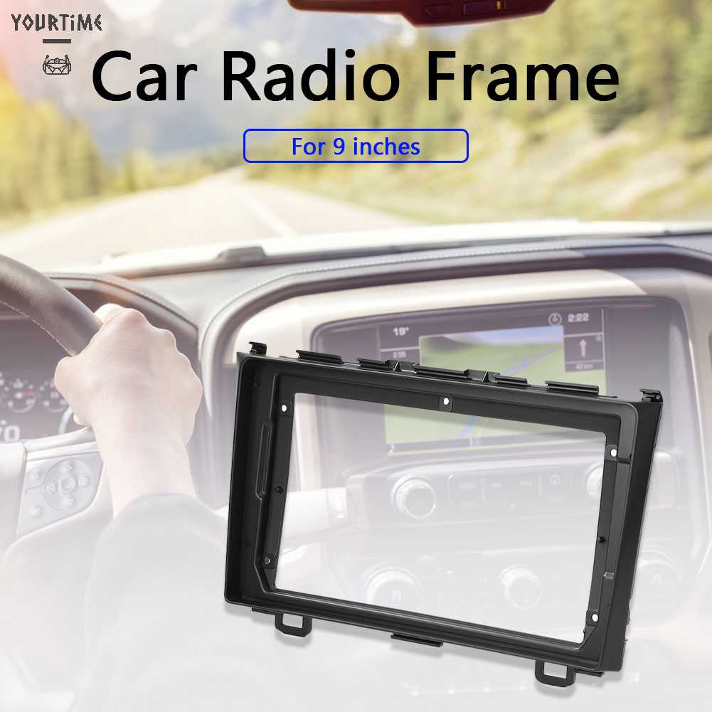 Khung Viền Bảng Điều Khiển Radio 2 DIN Cho Xe Hơi HONDA CR-V 2008