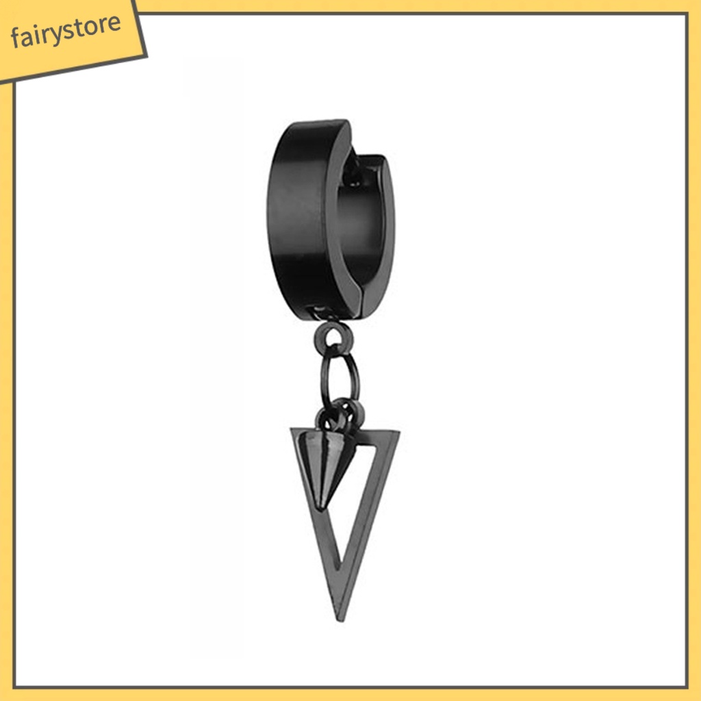 1 Bông Tai Nam Đính Đá Nhiều Hình Dạng Màu Sắc Phong Cách Gothic