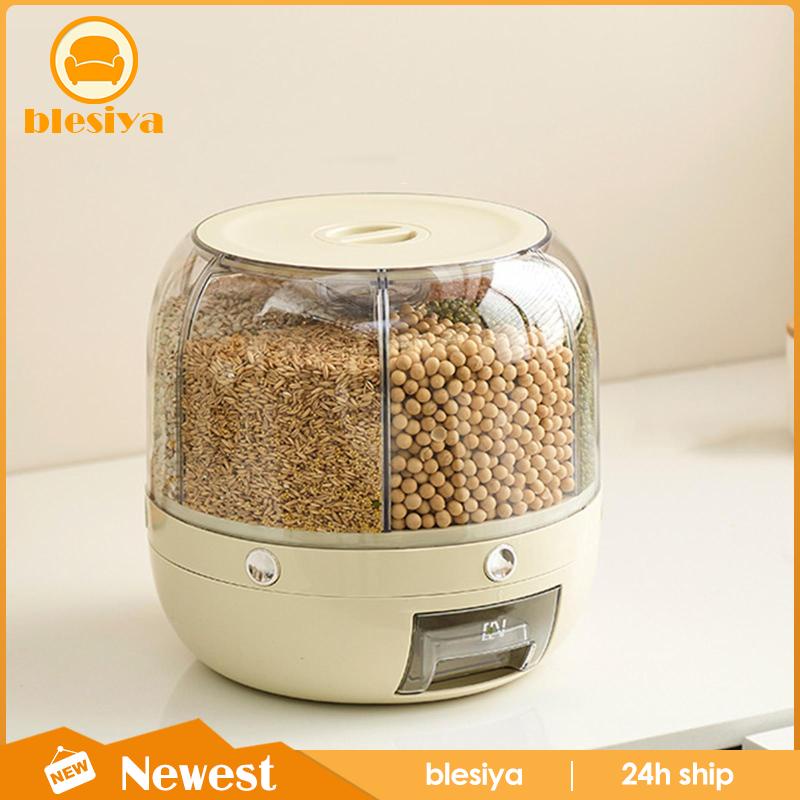 Hộp Đựng Hạt 6 Ngăn Cho Millet Barley