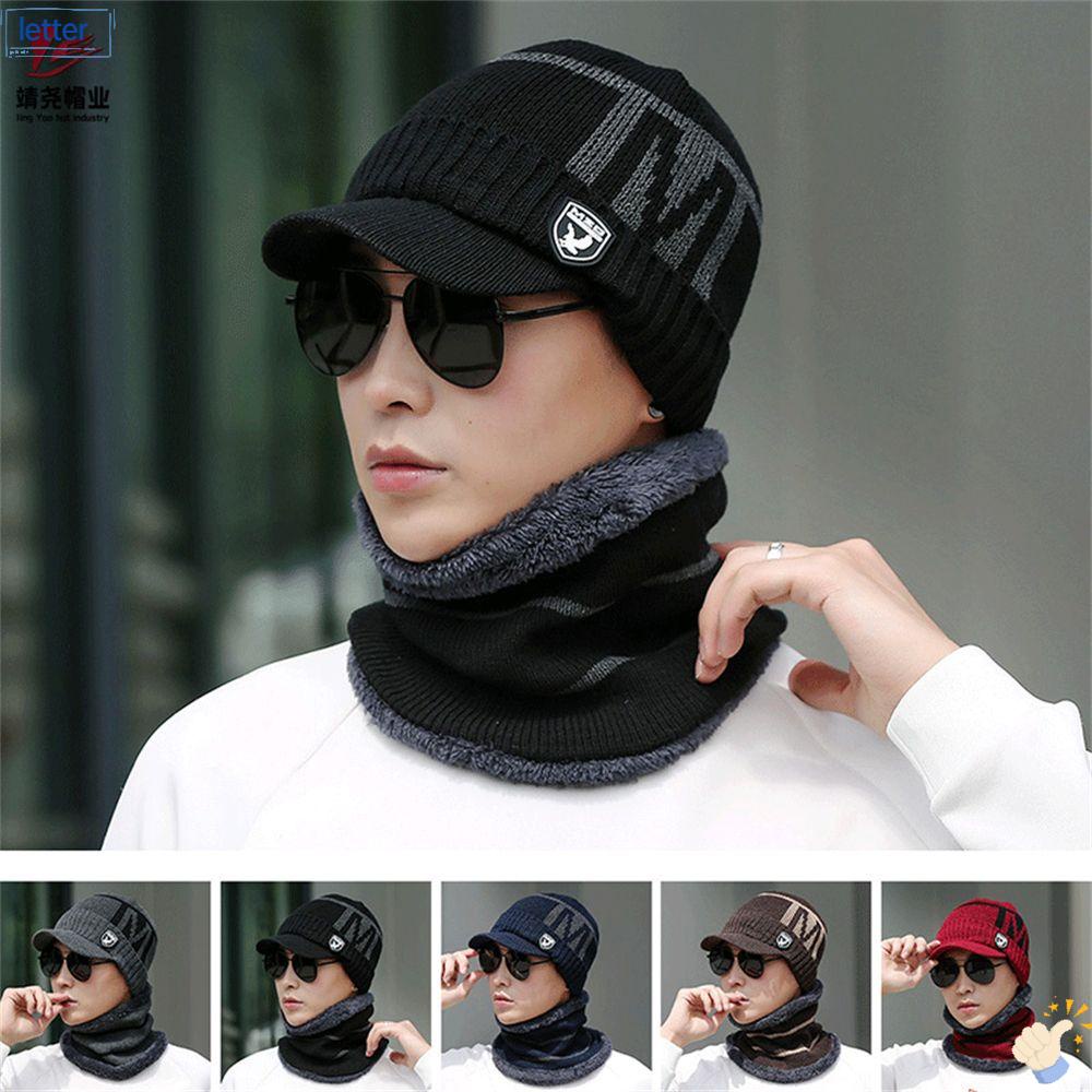 Mũ Len Beanie Dày Dặn Giữ Ấm Thời Trang Cho Nam Nữ