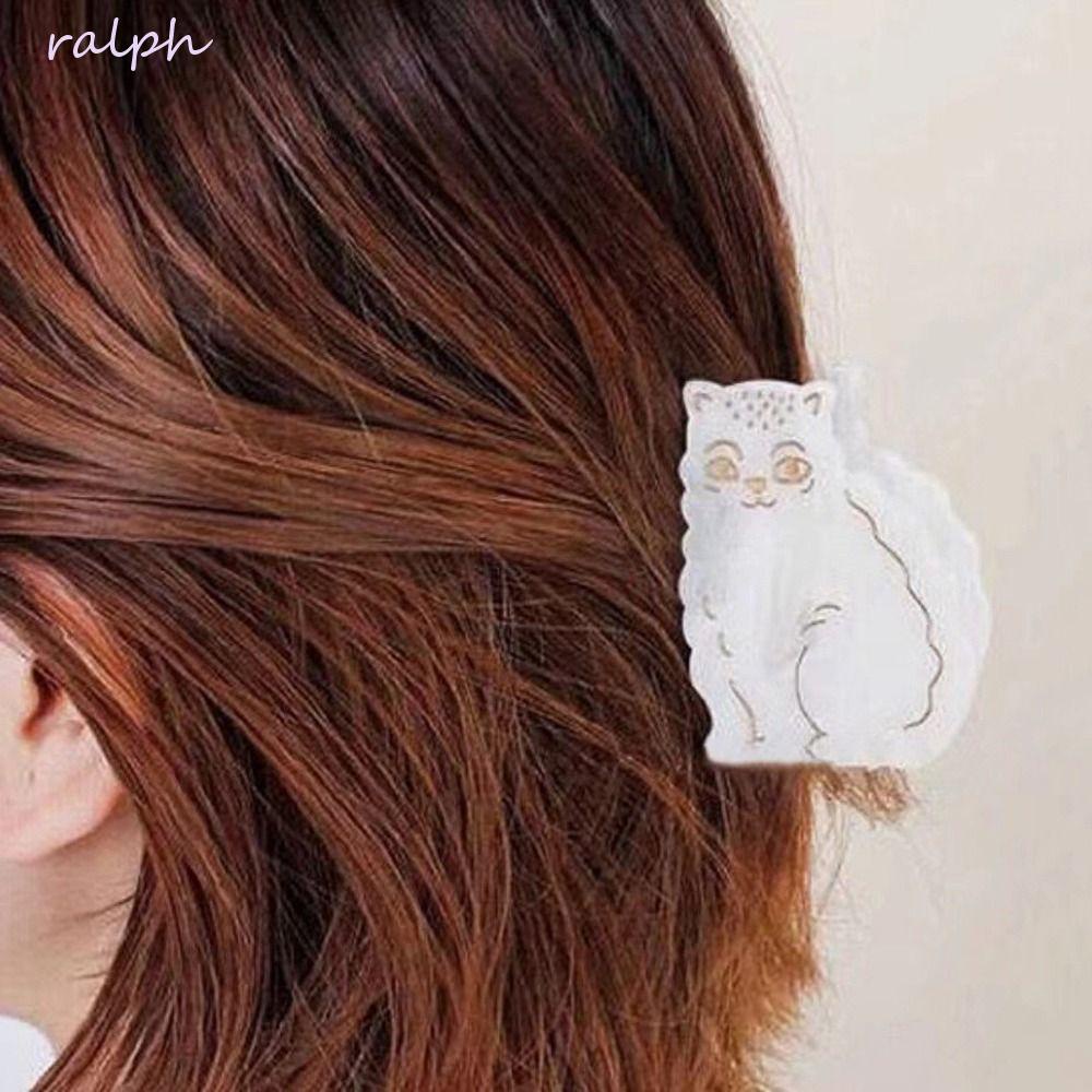 Kẹp Tóc Hình Cá Mập / Hoa / Bướm Cỡ Lớn Thời Trang Hàn Quốc