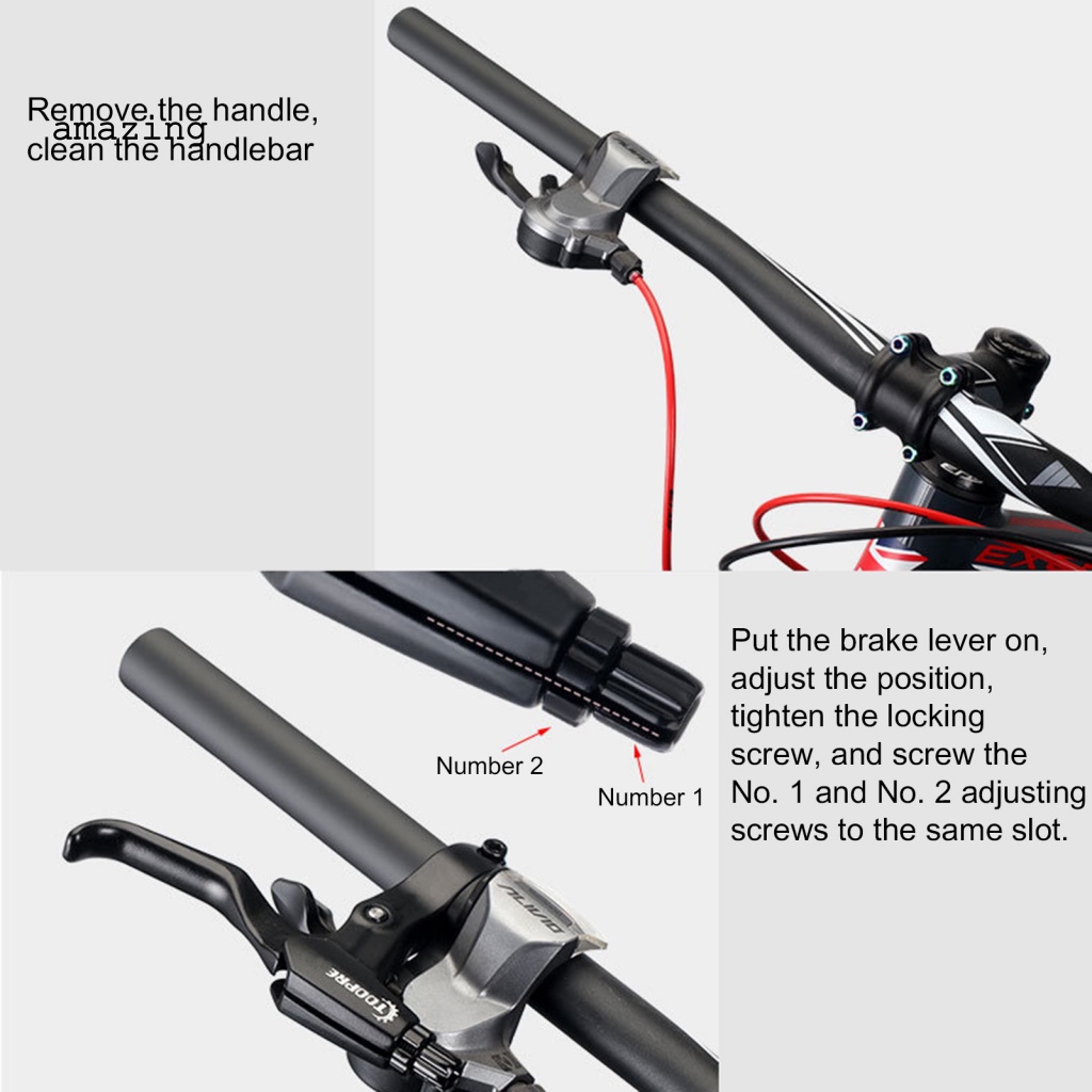 Set 2 Tay Thắng Bằng Hợp Kim Nhôm Siêu Nhẹ Cho Xe Đạp Leo Núi