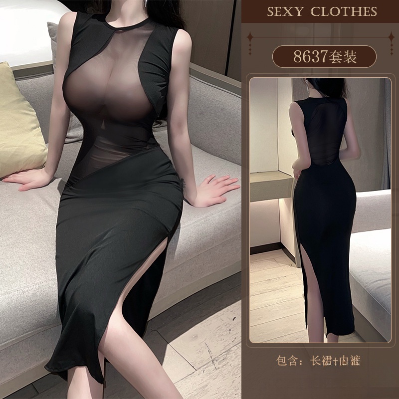 Đầm Dáng Dài Thiết Kế Đơn Giản Thanh Lịch Cho Nữ