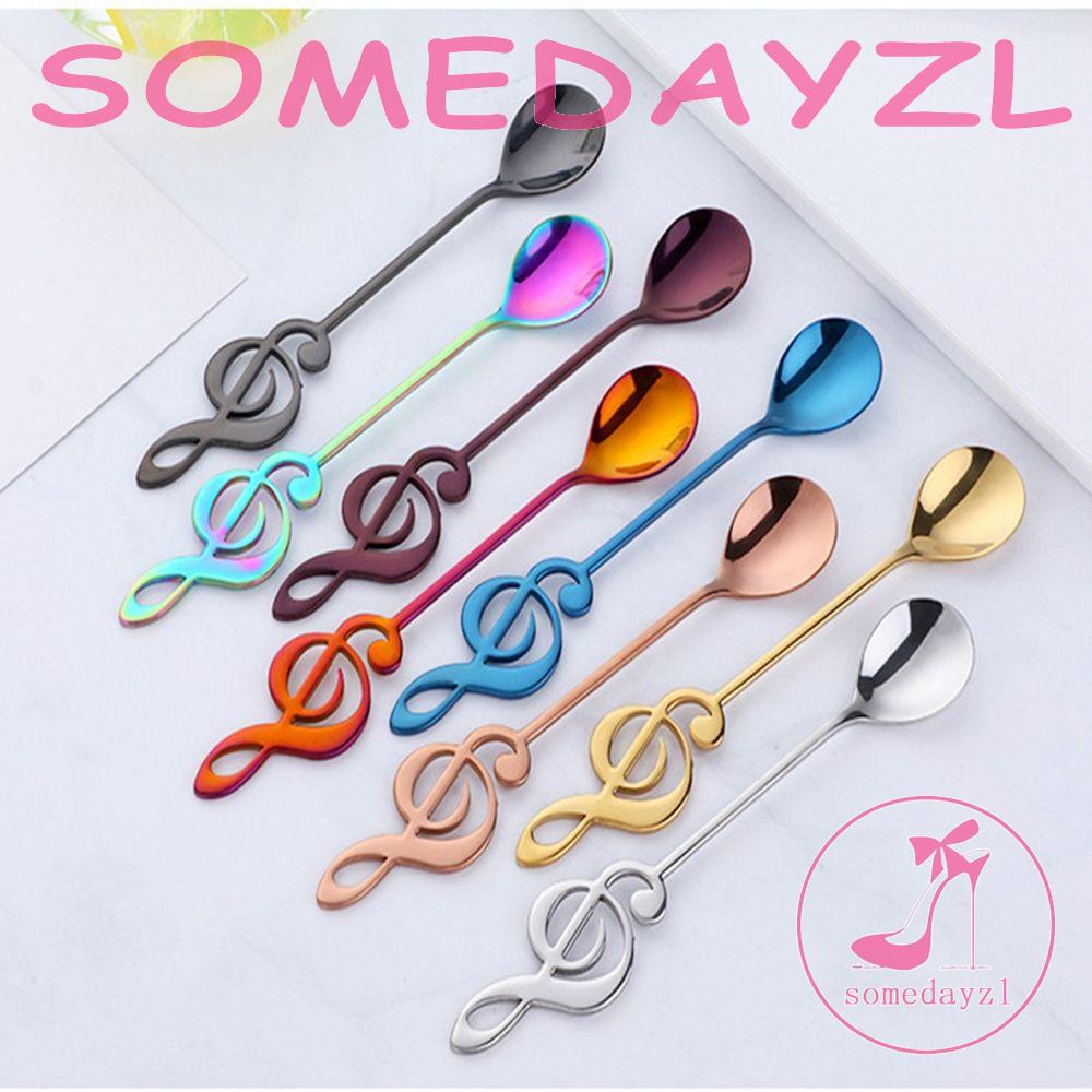 Muỗng Cà Phê Bằng Thép Không Gỉ Nhiều Màu Sắc