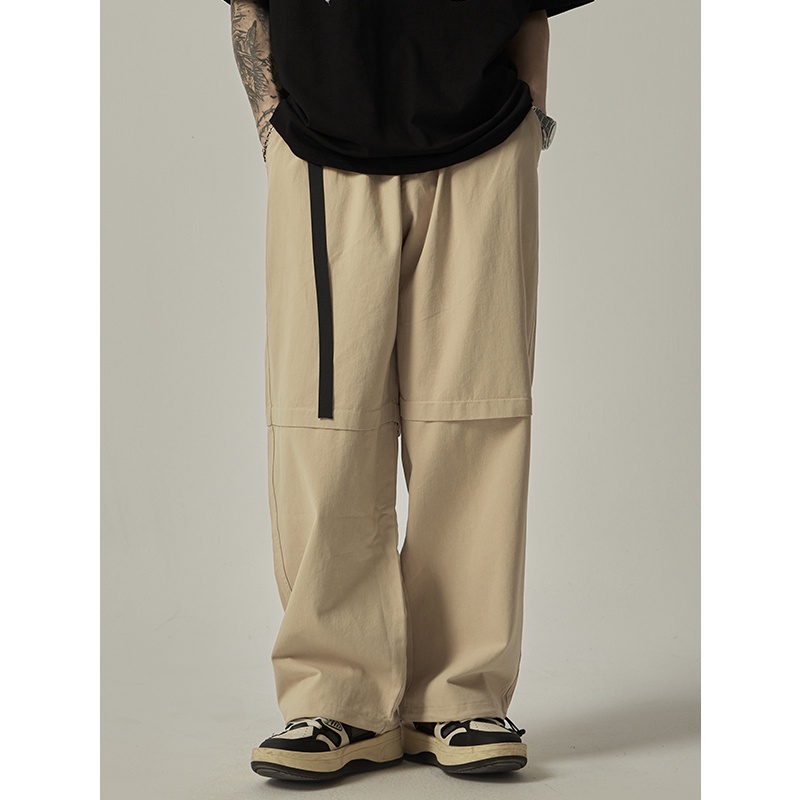 Quần Dài Ống Rộng Phong Cách Retro Thời Trang Cho Nam