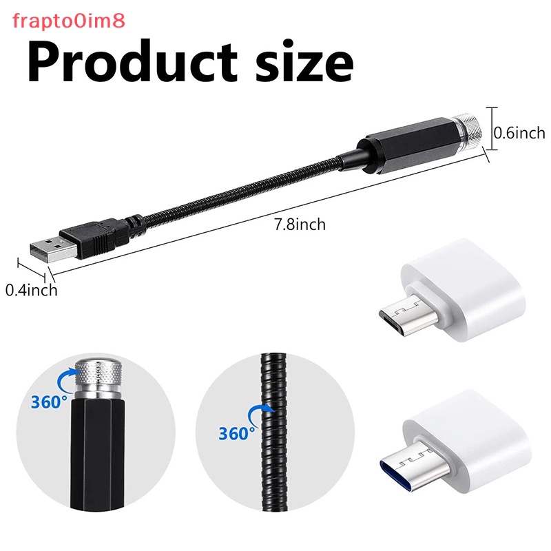 Lãng mạn dẫn bầu trời đầy sao ánh sáng ban đêm 5V USB powered Galaxy Sao chiếu đèn mới