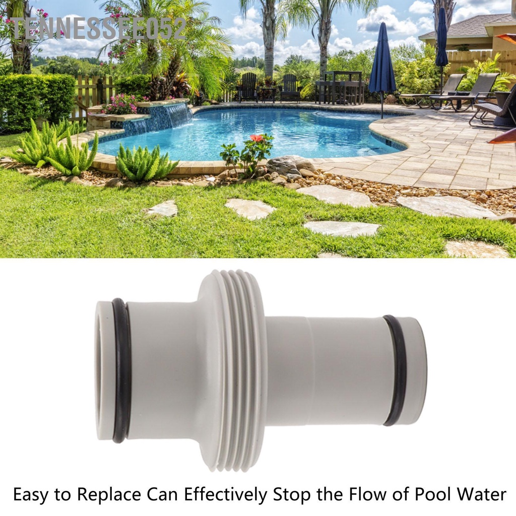 Tennessee052 Vòi Pit Tông 1.25in Đến 1.5in Bộ Chuyển Đổi Hồ Bơi Cho Hệ Thống Lưu Thông Lọc