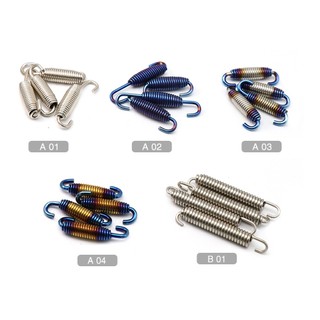 Lò xo gắn ống pô xe máy yoshimura ak màu đen