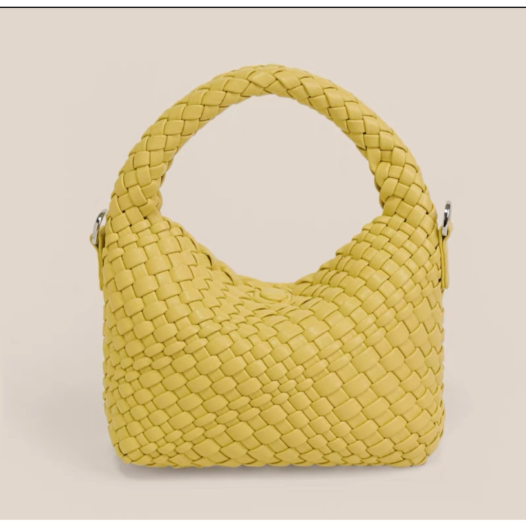 Túi Đeo Vai / Kẹp Nách Đan Tay Phong Cách Niche Mẫu Mới 2023 Thời Trang Cho Nữ