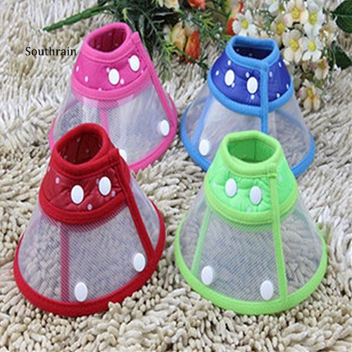 Vòng Đeo Cổ Bảo Vệ Chống Cắn Có Thể Giặt Và Tái Sử Dụng Cho Chó Mèo