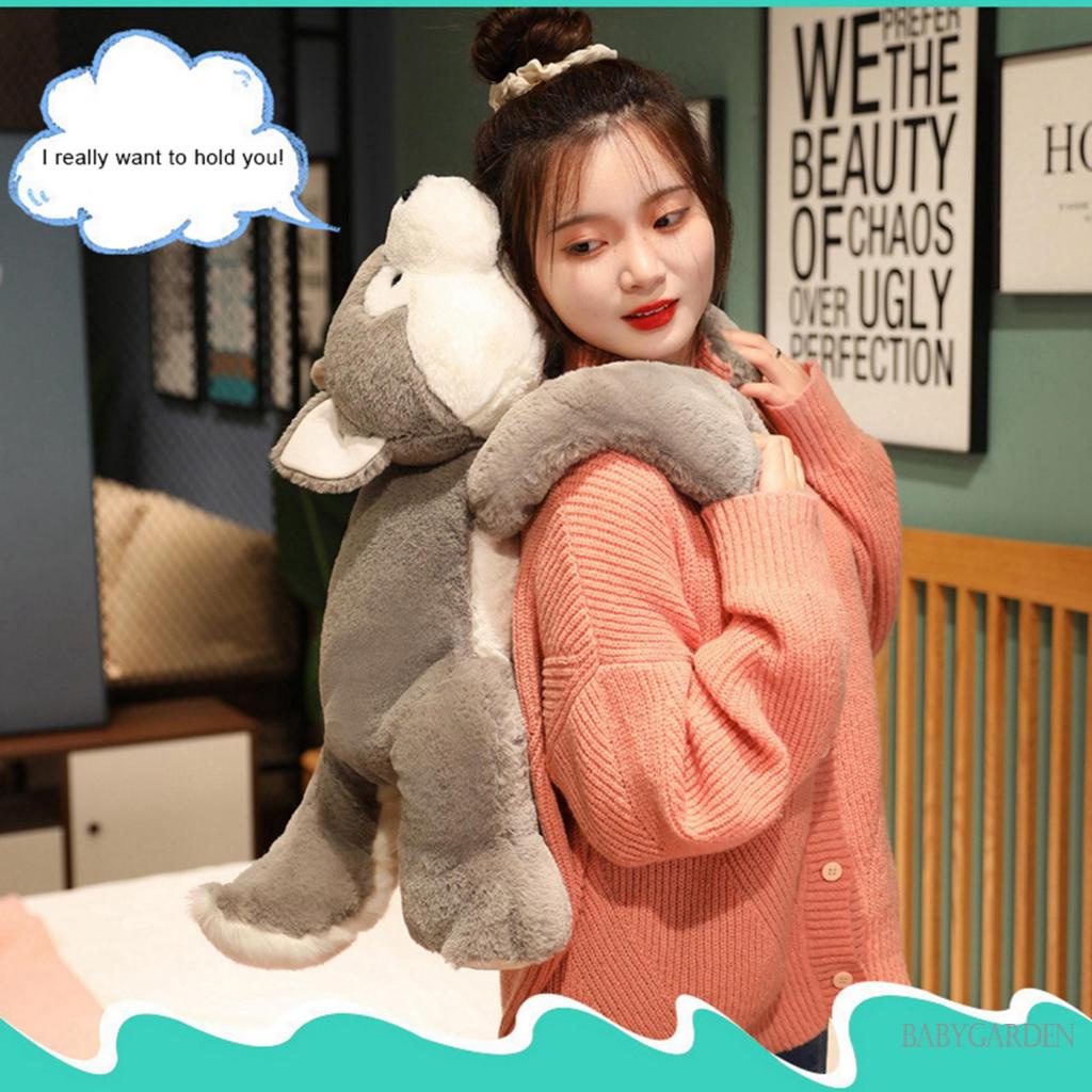 Đồ chơi nhồi bông Hình Động Vật Hoạt Hình Vui Nhộn Cho Bé