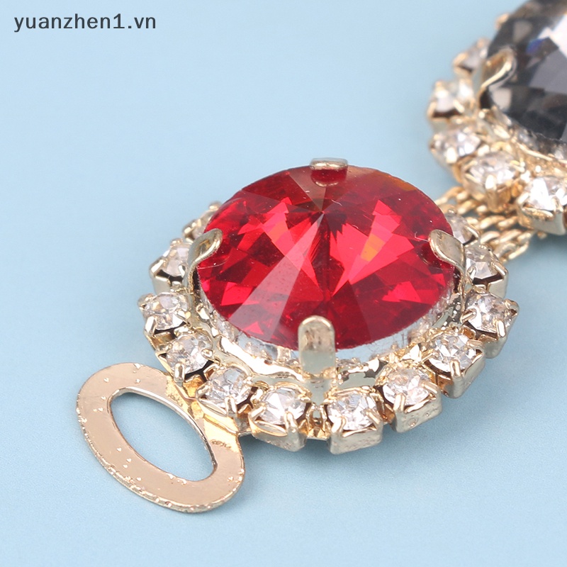 1 Khóa Dây Xích Đính Đá Trang Trí Giày Bikini DIY