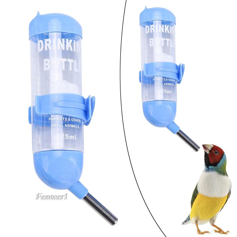 [Fenteer1] Bình Đựng Nước Uống Tiện Lợi Cho Chim Vẹt Cỡ Nhỏ
