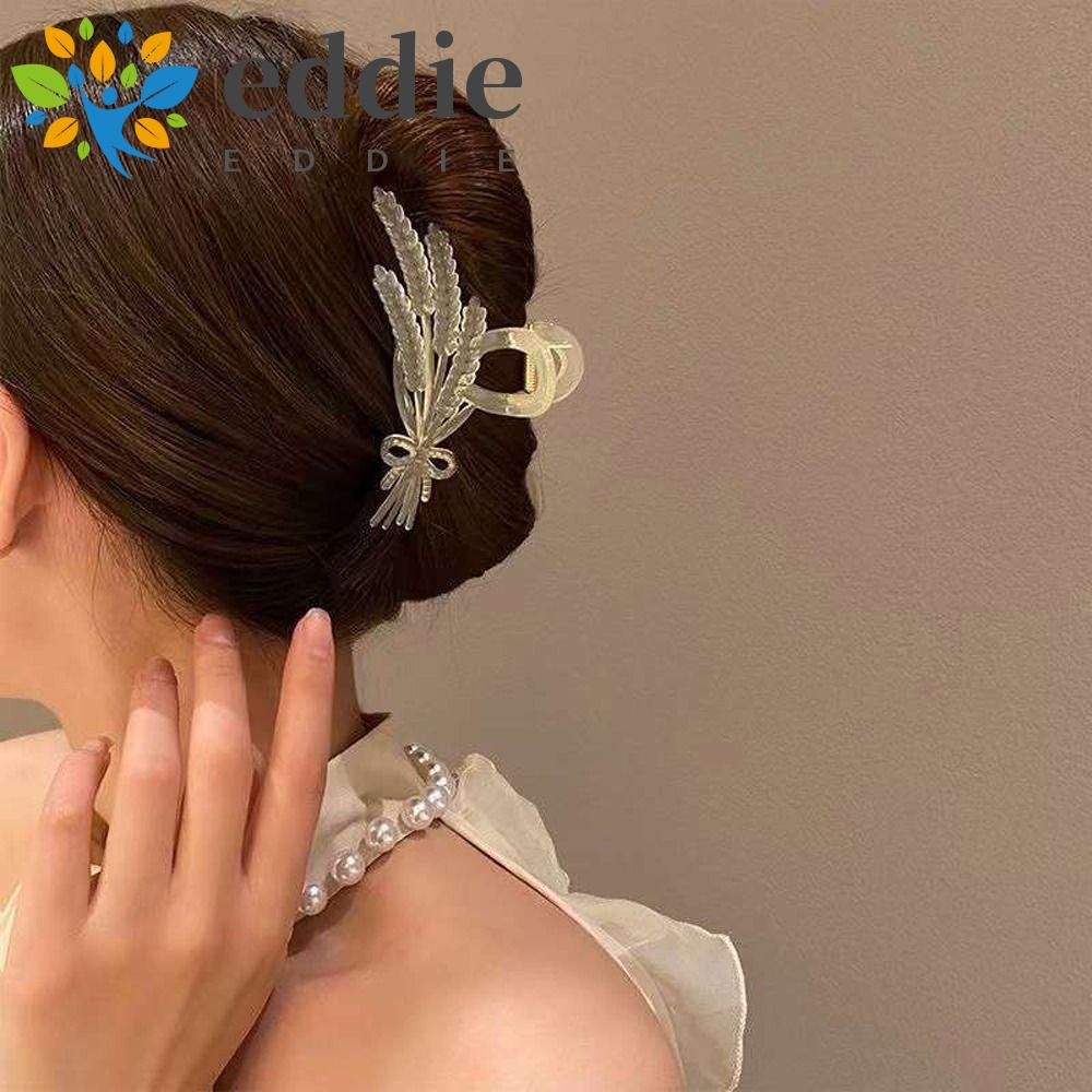 Kẹp Tóc Càng Cua / Đuôi Ngựa Bằng Acrylic Kiểu Hình Học Thanh Lịch 26Ede Phong Cách Hàn Quốc