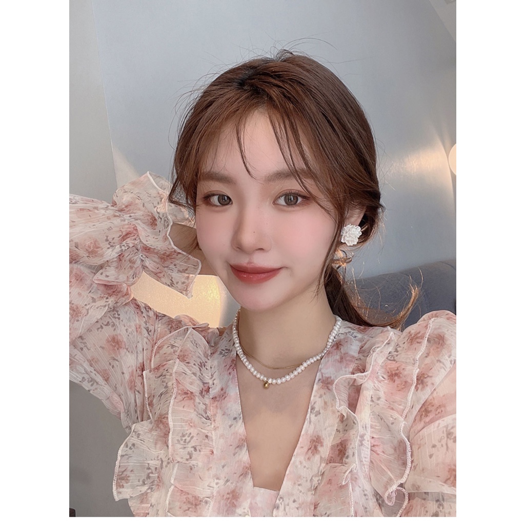 Bông Tai Bạc Cao Cấp Hình Hoa Thời Trang Xuân Hè Mới Cho Nữ